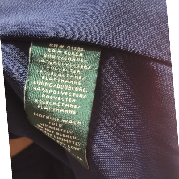 LAUREN RALPH LAUREN  - 2X Longsleeve Midi Dress - Picture 6 of 6